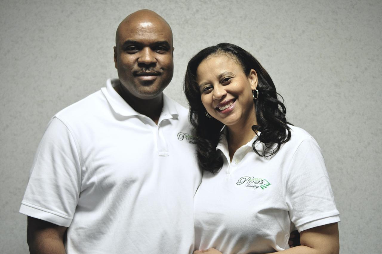 Michelle Singletary McIntyre, director of Prosperity Partners. Kevin McIntyre, assistant director